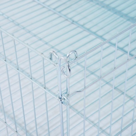 Padoc metalic pentru iepuri, cobai și alte rozătoare 144 x 112 x 60 cm č.8