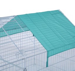 Padoc metalic pentru iepuri, cobai și alte rozătoare 220 x 103 x 103 cm č.3