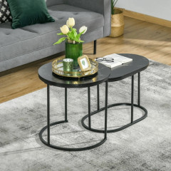 Set de măsuțe de cafea Zoey | 2 bucăți č.1