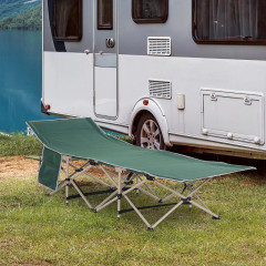 Pat pliant de camping 190 cm x 68 cm x 52 cm | verde č.1