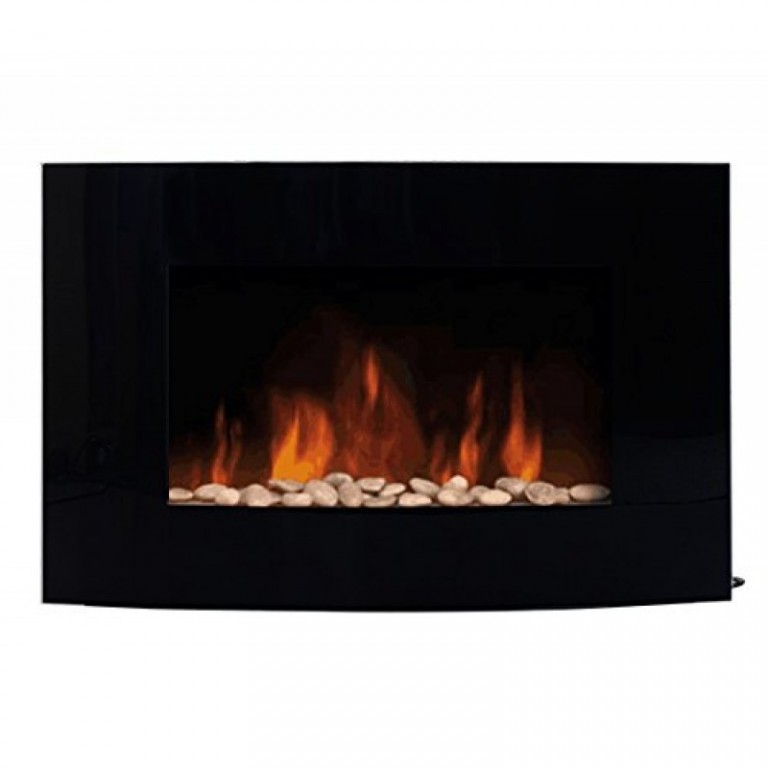 Șemineu electric de perete LED 2000W