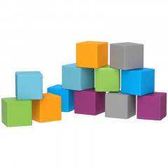 Cărămizi din spumă pentru construcții Ina 20 x 20 x 20 cm | set de 12 bucăți č.1
