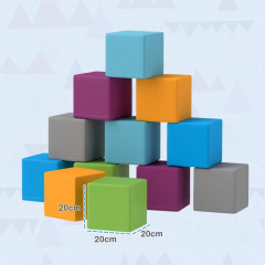 Cărămizi din spumă pentru construcții Ina 20 x 20 x 20 cm | set de 12 bucăți č.3