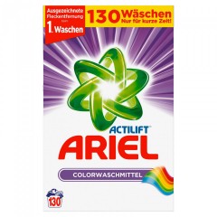 Detergent Ariel Actilift Color XXXL 130 doze de spălare - Germania č.1