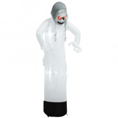 Fantoma vrăjitoare gonflabilă de Halloween cu lumini LED | 77 x 47 x 180 cm č.3