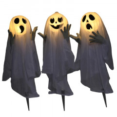 Fantome gonflabile de Halloween cu lumini LED | 54 x 10 x 60 cm č.2