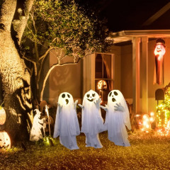 Fantome gonflabile de Halloween cu lumini LED | 54 x 10 x 60 cm č.1