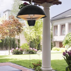 Încălzitor terasa electric, infraroșu, suspendat 1500W č.2