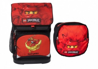 Ghiozdan de scoală LEGO Ninjago Kai small Set 2-piese č.1