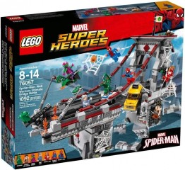 LEGO Super Heroes 76057 Omul Păianjen Lupta suprema de pe pod č.1