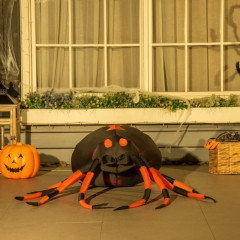 Decorațiune gonflabilă de Halloween păianjen mare | 160 x 150 x 43 cm č.2