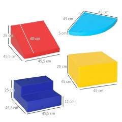 Cărămizi din spumă pentru construcții | set de 4 bucăți č.2
