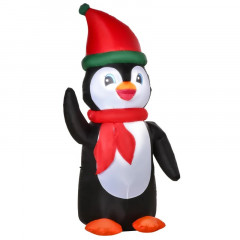 Pinguin gonflabil de Crăciun | 160 cm č.2