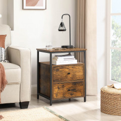 Noptieră cu sertare | 45 x 45 x 60 cm č.1