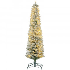 Brad artificial de Crăciun cu iluminare LED 180 cm | înzăpezit č.3