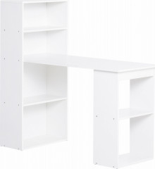 Birou de scris 120 x 55 x 120 cm | alb č.2
