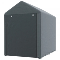 Cort de depozitare pentru grădină 1,2 x 1,8 x 1,6 m | gri č.2