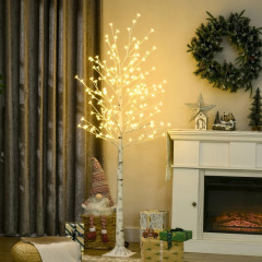 Brad de Crăciun cu iluminare LED | 21,5 x 21,5 x 180 cm č.1