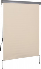 Marchiză verticală pentru umbrirea terasei 140 x 200 cm | crem alb č.1