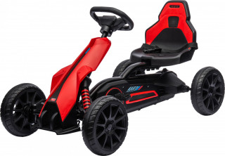 Motocart cu pedale pentru copii 100 x 58 x 58,5 cm | roșu č.1