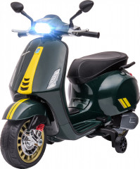 Motocicletă electrică pentru copii, cu MP3 | verde închis č.1