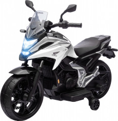 Motocicletă electrică pentru copii 3-6 ani | alb č.2