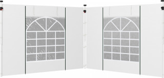 Pereți laterali pentru foișor 3x3/3x6 m | alb č.1