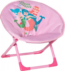 Taburet de camping pentru copii Ø 50 cm | roz č.1