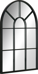 Oglindă decorativă de perete 70x50 cm | negru č.1