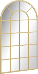 Oglindă decorativă de perete 110x62 cm | auriu č.1