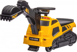 Excavator pentru copii, cu lopată | galben č.1