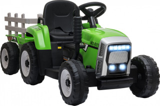 Tractor electric pentru copii, cu telecomandă | verde č.2