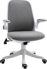 Scaun de birou ergonomic 62,5x60x94-104 cm | gri și alb č.1