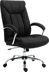 Scaun rotativ ergonomic 65x78x110-118 cm | negru č.2