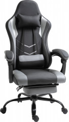 Scaun de gaming 62x52x122-128 cm | negru č.1