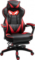 Scaun de gaming 65 x 70 x 118,5-128,5 | negru + roșu č.1