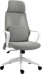 Scaun ergonomic de gaming 62x60x114-122 cm | gri č.1