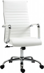 Scaun de birou ergonomic 54x62x104-114 cm | alb č.1