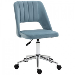 Scaun rotativ de birou 49 x 60 x 79-91 cm | albastru č.1