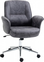 Fotoliu ergonomic de birou 67x69x92-102 cm | gri închis č.1