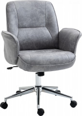 Fotoliu ergonomic de birou 67x69x92-102 cm | gri deschis č.1