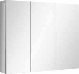 Dulap cu oglindă de perete 70x12x55 cm | argintiu