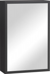 Dulap cu oglindă de perete 40x15x60 cm | negru