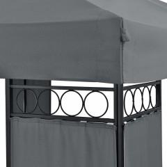 Pavilion de grădină 3x4 m | antracit č.3