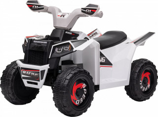 ATV electric mini pentru copii 70x41,5x48,5 cm | alb č.1