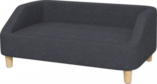 Canapea pentru câini 95x63x39 cm | gri închis č.1