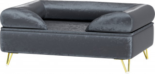 Canapea pentru câini 76x53,5x34 cm | gri č.1