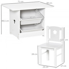 Set trei piese pentru copii | 71x48x49,5 cm č.3