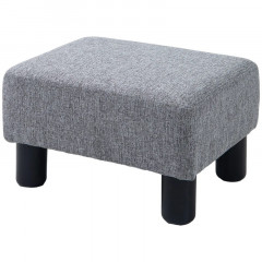 Taburet textil 40 x 30 x 24 cm | gri č.3