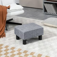 Taburet textil 40 x 30 x 24 cm | gri č.1
